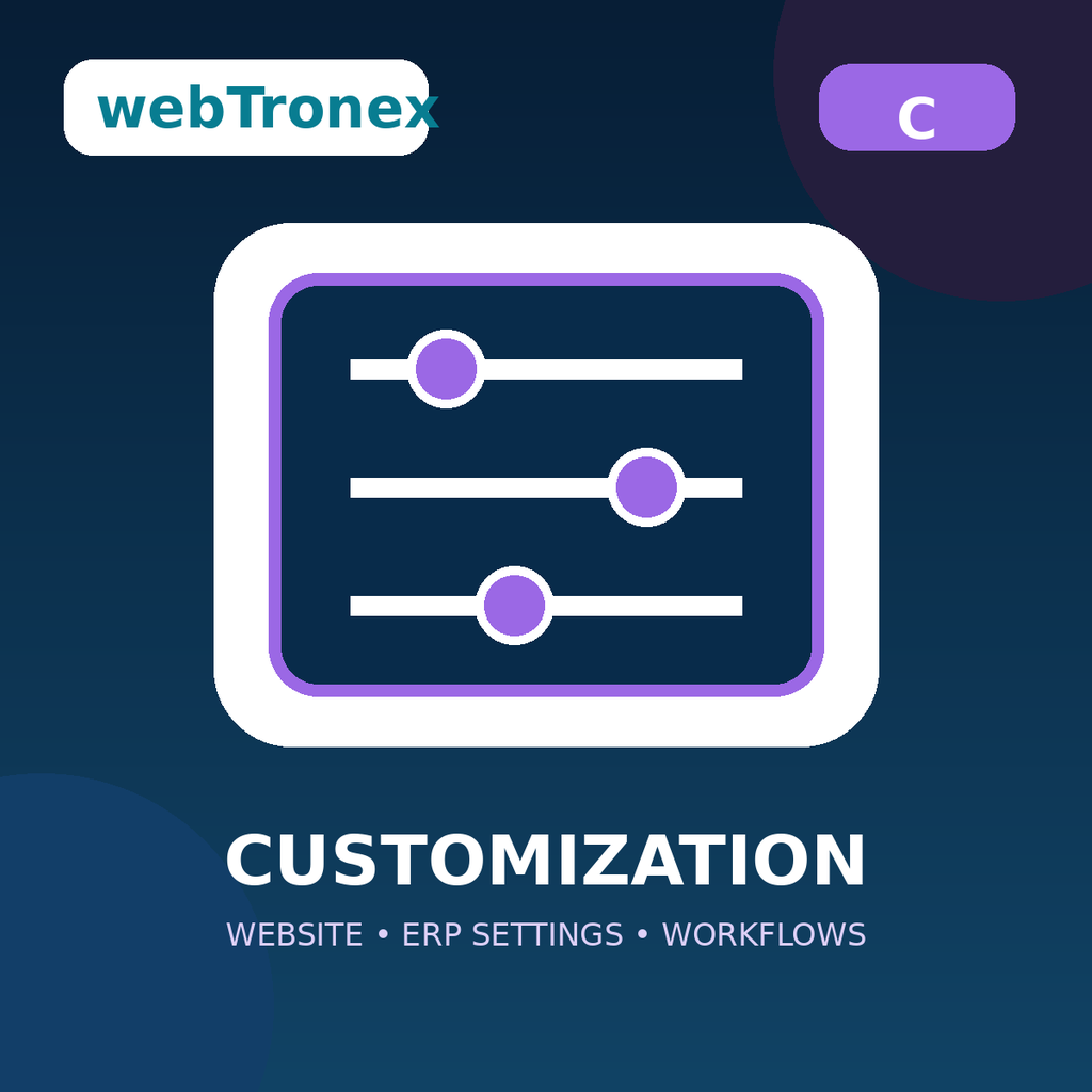 Website & ERP Customization